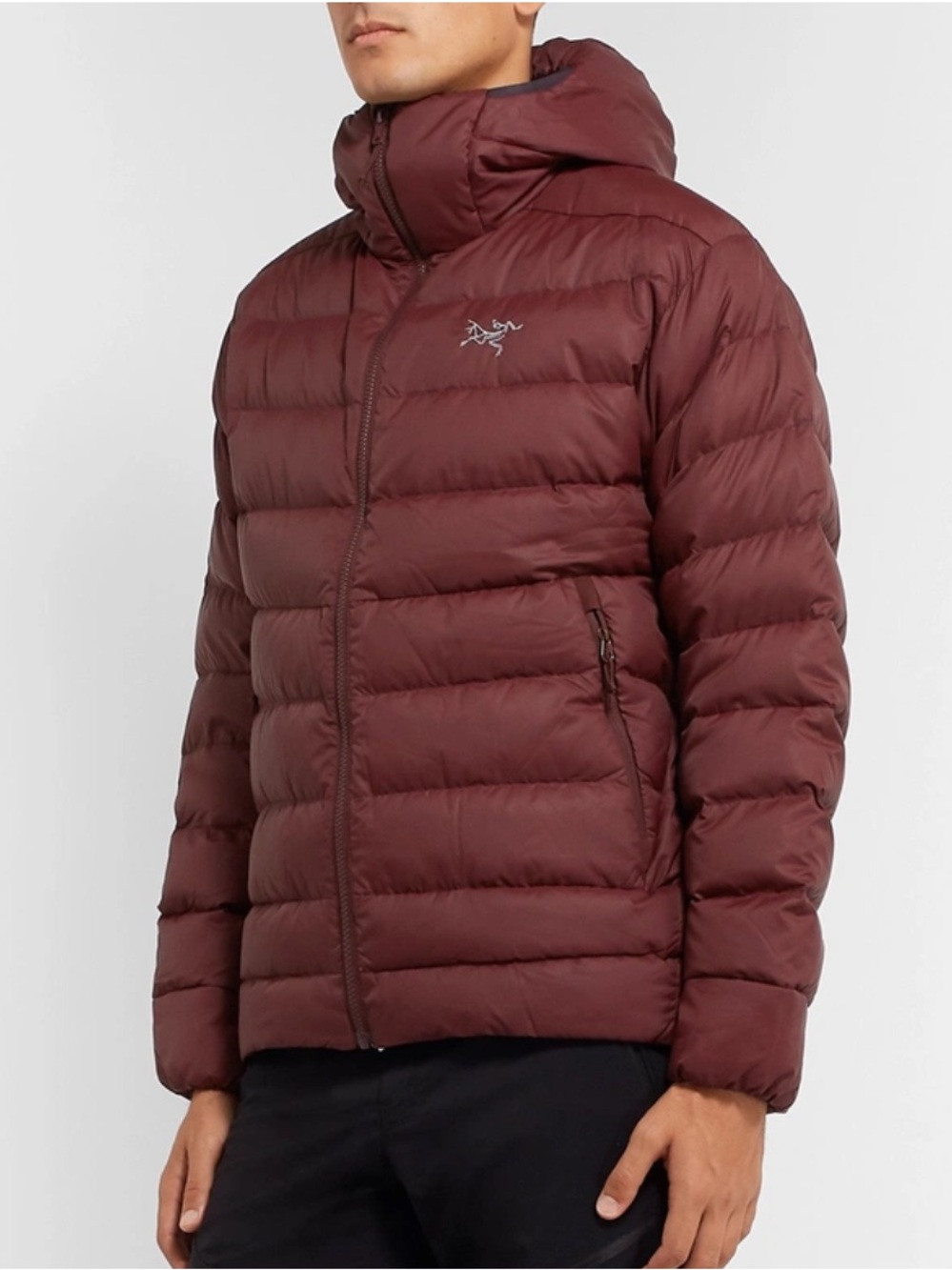 Arc'teryx Thorium AR Quilted Nylon Down Jacket Burgundy Men’s XL winter packable